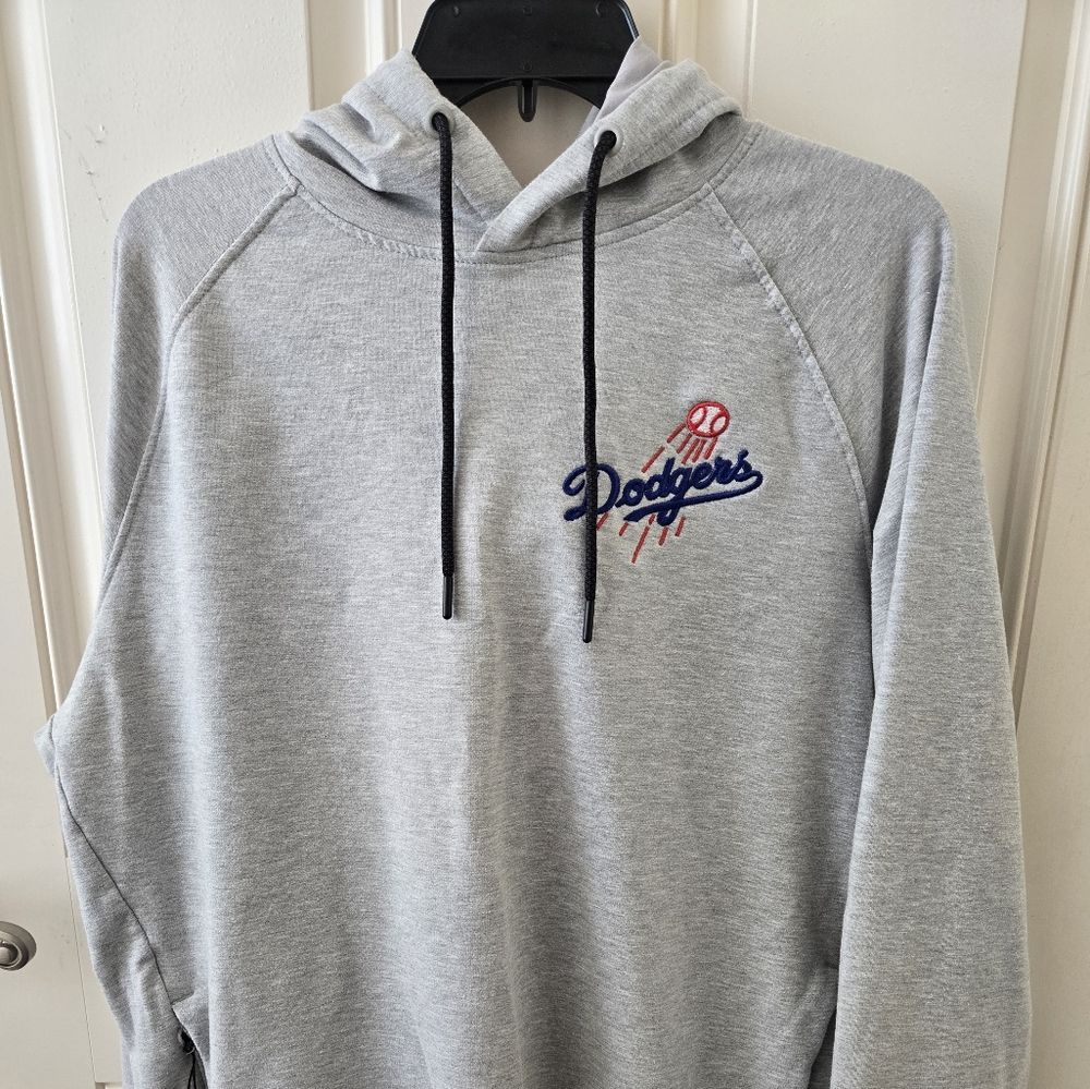 Gray Dodgers Hoodie